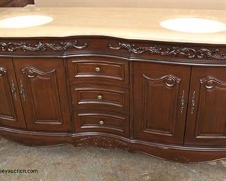  NEW 72””Silk Road Exclusive by Norm Deol” Marble Top Double Sink Vanity in the Country French Style

Auction Estimate $300-$600 – Located Inside

  