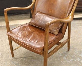  Modern Design Danish Walnut Leather Lounge Chair

Auction Estimate $300-$600 – Located Inside 
