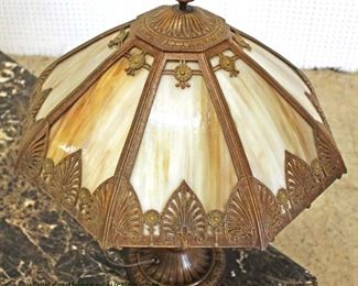  ANTIQUE Slag Glass Lamp

Auction Estimate $200-$400 – Located Inside 