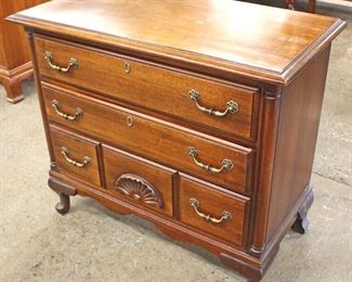 SOLID Mahogany “Sanford Furniture” Queen Anne Low Chest

Auction Estimate $100-$300 – Located Inside
