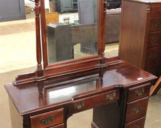SOLID Mahogany Vanity with Mirror

Auction Estimate $100-$300 – Located Inside