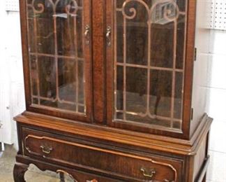 NICE QUALITY 10 Piece Burl Walnut Queen Anne Carved Dining Room Set

Auction Estimate $500-$1000 – Located Inside

