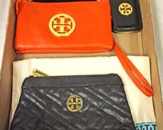 Box Lot of Tory Burch (?) Wallets, Wristlets, and Purse

Auction Estimate $50-$100 – Located Inside