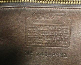 Brown Leather “Coach” Designer Purse

Auction Estimate $100-$300 – Located Inside

