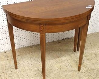 Mahogany “Norris Furniture, Richmond Virginia” Inlaid Lift Top Game Table

Auction Estimate $200-$400 – Located Inside