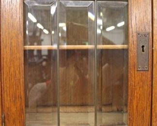 ANTIQUE Oak Beveled Glass Tall Case Cabinet

Auction Estimate $100-$300 – Located Inside