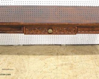 Mahogany “Villa Borghese by Henredon Furniture” Cookie Corner One Carved Drawer Console Table

Auction Estimate $300-$600 – Located Inside