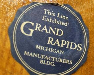 Burl Walnut “Grand Rapids Michigan Manufacturers Bldg.” Step Back High Chest

Auction Estimate $100-$300 – Located Inside