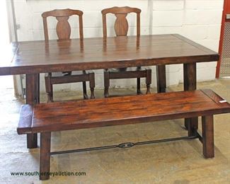 Country Style Table with Bench and 2 Chairs

Auction Estimate $200-$400 – Located Inside