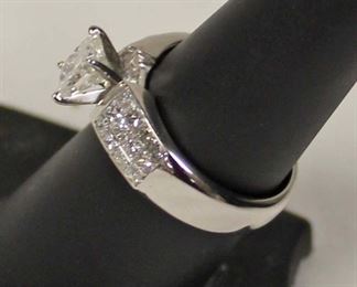  14 Karat White Gold 2 CTW Princess Cut Diamond Ring

Auction Estimate $2000-$3000 – Located Inside 