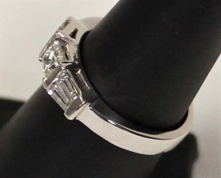  14 Karat White Gold Princess and Baguette 1 CTW Diamond Band Ring

Auction Estimate $1000-$2000 – Located Inside 