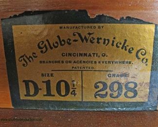  ANTIQUE “Globe Wernicke” Oak 3 Stack Barrister Bookcase

Auction Estimate $100-$300 – Located Dock 