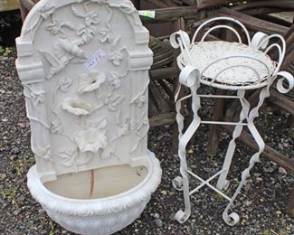  Water Feature and Metal Plant Stand

Auction Estimate $20-$100 – Located Field 