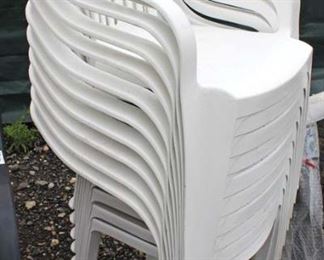  Selection of Outdoor Patio Chairs including Chaise, 4 Metal and 10 Plastic

Auction Estimate $20-$100 – Located Field 