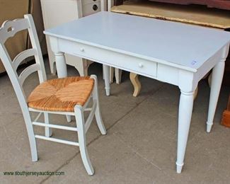  Painted One Drawer Desk with Chair

Located on Dock – Auction Estimate $25-$50 