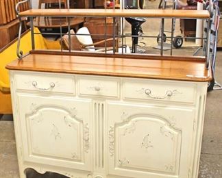  NICE “Ethan Allen Furniture” Country French Style Buffet with Bakers Rack Top

Auction Estimate $200-$400 – Located Inside 