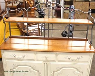 NICE “Ethan Allen Furniture” Country French Style Buffet with Bakers Rack Top

Auction Estimate $200-$400 – Located Inside 
