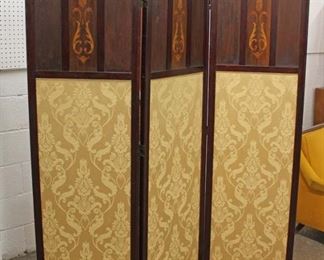  ANTIQUE Mahogany 3 Section Room Screen with Inlay

Auction Estimate $100-$300 – Located Inside

  