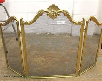  French Style Brass Fire Screen

Auction Estimate $100-$200 – Located Inside 