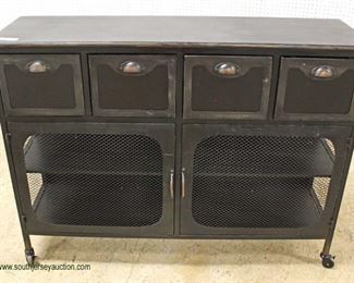  NEW Industrial Style 4 Drawer Metal Serving Cart on wheels

Auction Estimate $200-$400 – Located Inside 