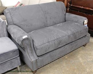  NEW “Distinctions Furniture” Grey Suede Loveseat

Auction Estimate $200-$400 – Located Inside 