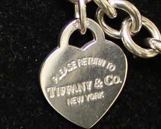  Sterling Silver 16.5” “Tiffany and Company” Heart Charm Necklace

Auction Estimate $200-$400 – Located Inside 