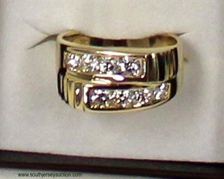  14 Karat Yellow Gold 1 CTW Round Diamond Men’s Ring

Auction Estimate $1000-$2000 – Located Inside 