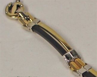  14 Karat Two Tone Gold Italian Bracelet

Auction Estimate $800-$1200 – Located Inside

  