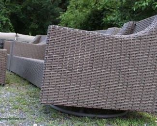  Massive Selection of  Quality & Gently Used —

Outdoor Patio Furniture including Interchangeable Sectionals with and without cushions,

rockers, tables, chairs, chaises, settes, loungers and MORE!!

Auction Estimate $20-$400 – Located Field 