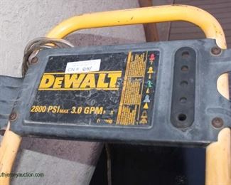  DeWalt Power Washer

Auction Estimate $20-$100 – Located Field 
