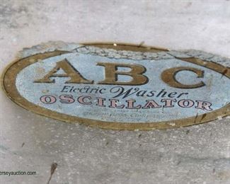  ANTIQUE “ABC Electric Washer Oscillator” Copper Wash Machine in Original Found Condition

Auction Estimate $200-$400 – Located Field

  