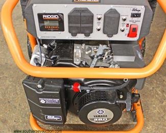  “Ridgid” 6800 Running Watt 8500 Starting Watt Electric Start Powered by Yamaha Zero Gravity Generator

Auction Estimate $400-$800 – Located Inside

  