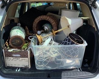 Unloading more stuff!