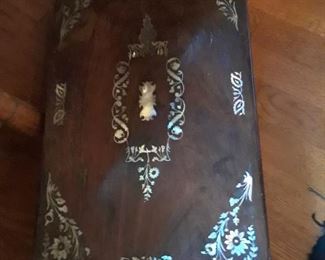 Inlaid lap desk