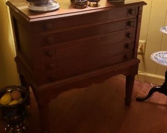 Early 1900s spool chest