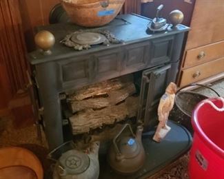 Another view of the gas stove