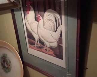 Poultry print, 1800s