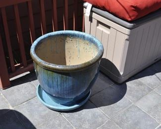 one of more than a dozen pots / planters