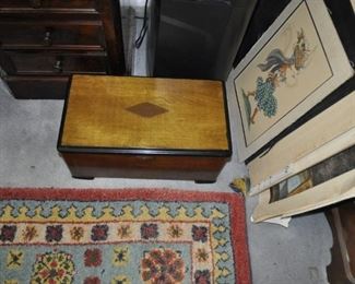 Antique Swiss music box