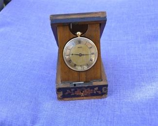 1829 Breguet 18K pocket watch - this is a fabulous 1831 copy made by a highly skilled artisan with some Breguet parts - Verge Fusee movement with period wood display case