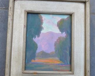 California Plein airs original painting signed by Wm Dorsey