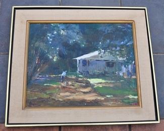 Original oil painting by Hirosima Tagami