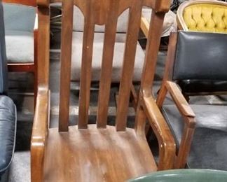 Custom Solid Poplar Rocking chair Was $295 Now $100 