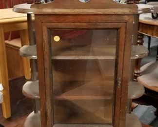 Solid wood table top display case Was $85 now $50