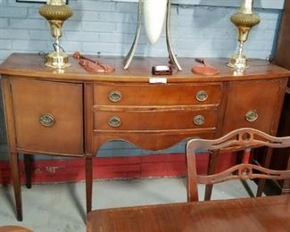 Elk Furniture 1920 's solid wood buffet was $650 Now $300