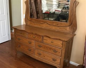 Handmade Oak Dresser from Amish Country PA