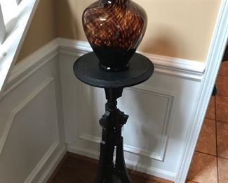 Victorian Plant Stand with Vase