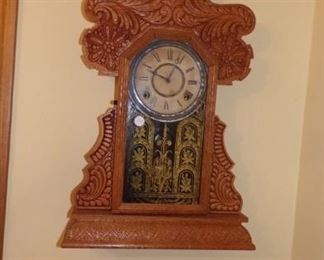 vintage Mantel/ Wall Hanging Clock