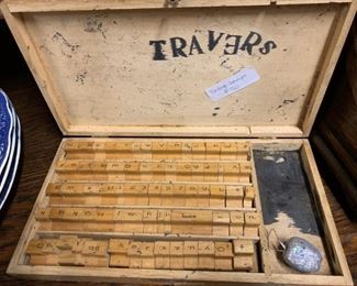 Vintage stamper set