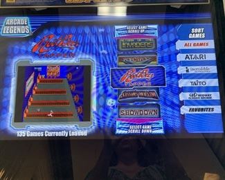 Legends 3 arcade closeup of screen